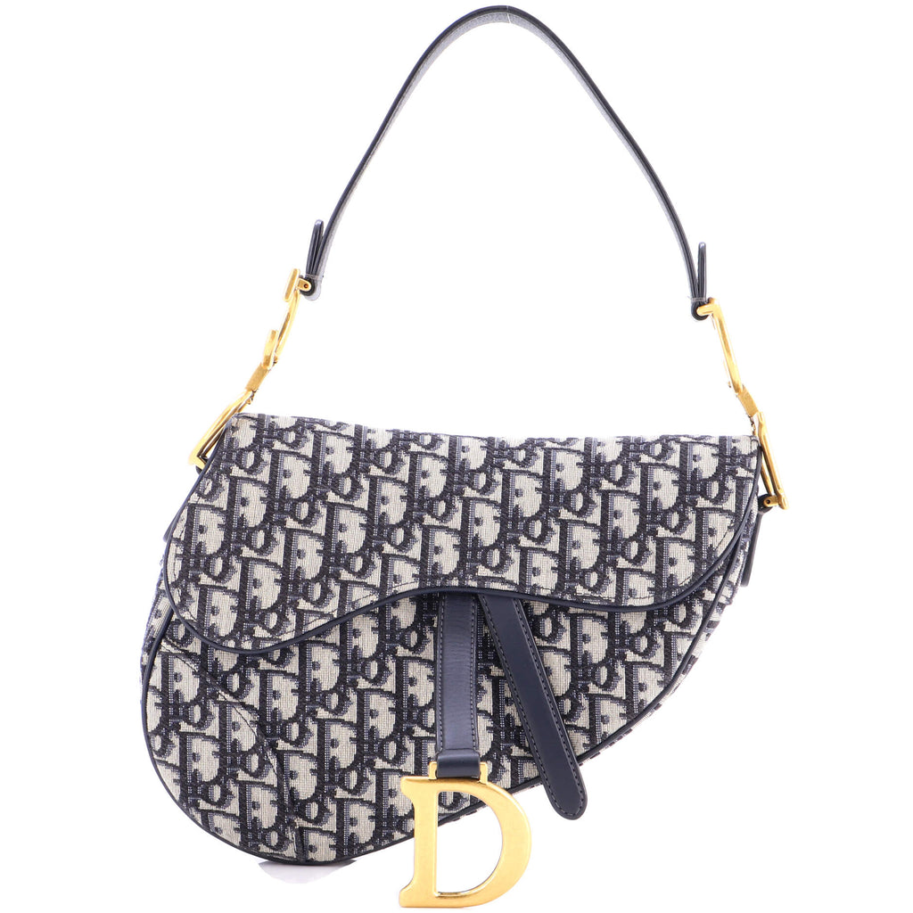 Saddle Handbag Oblique Canvas Medium