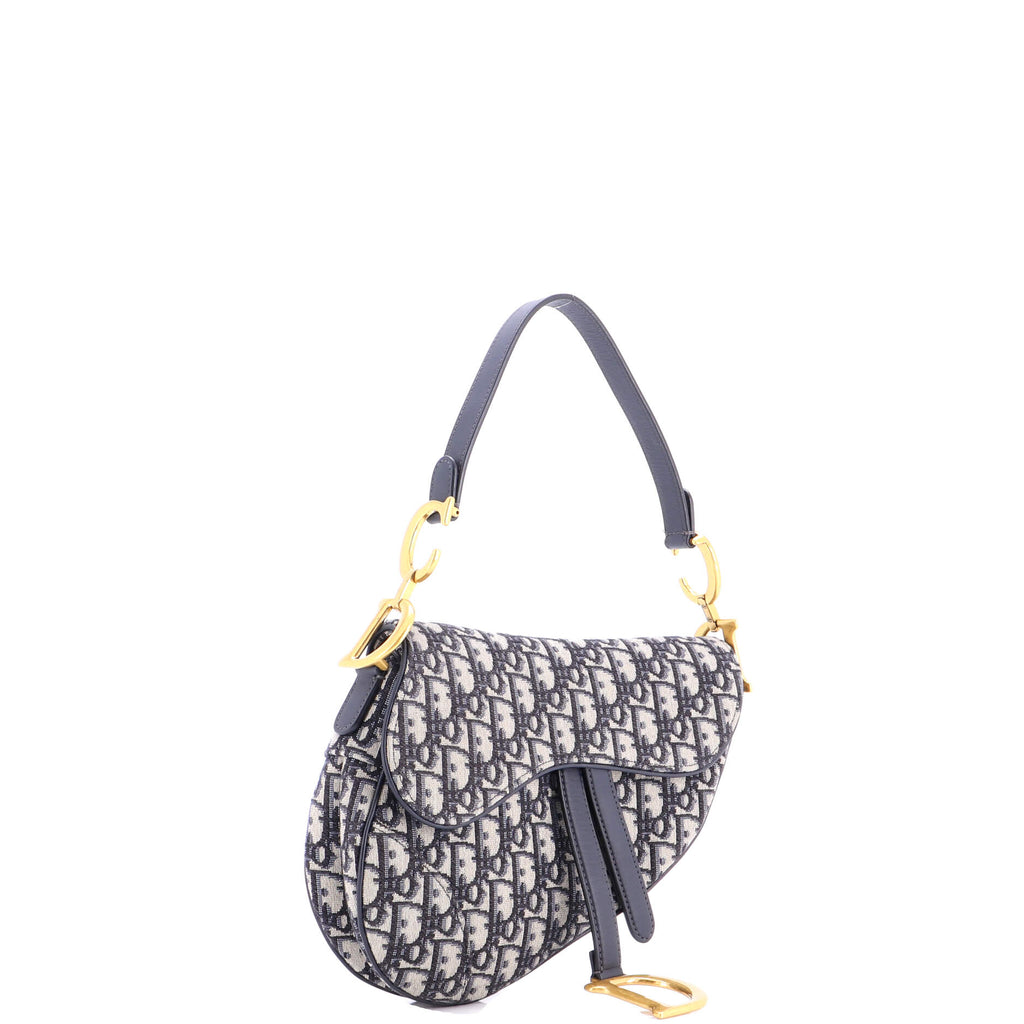 Saddle Handbag Oblique Canvas Medium