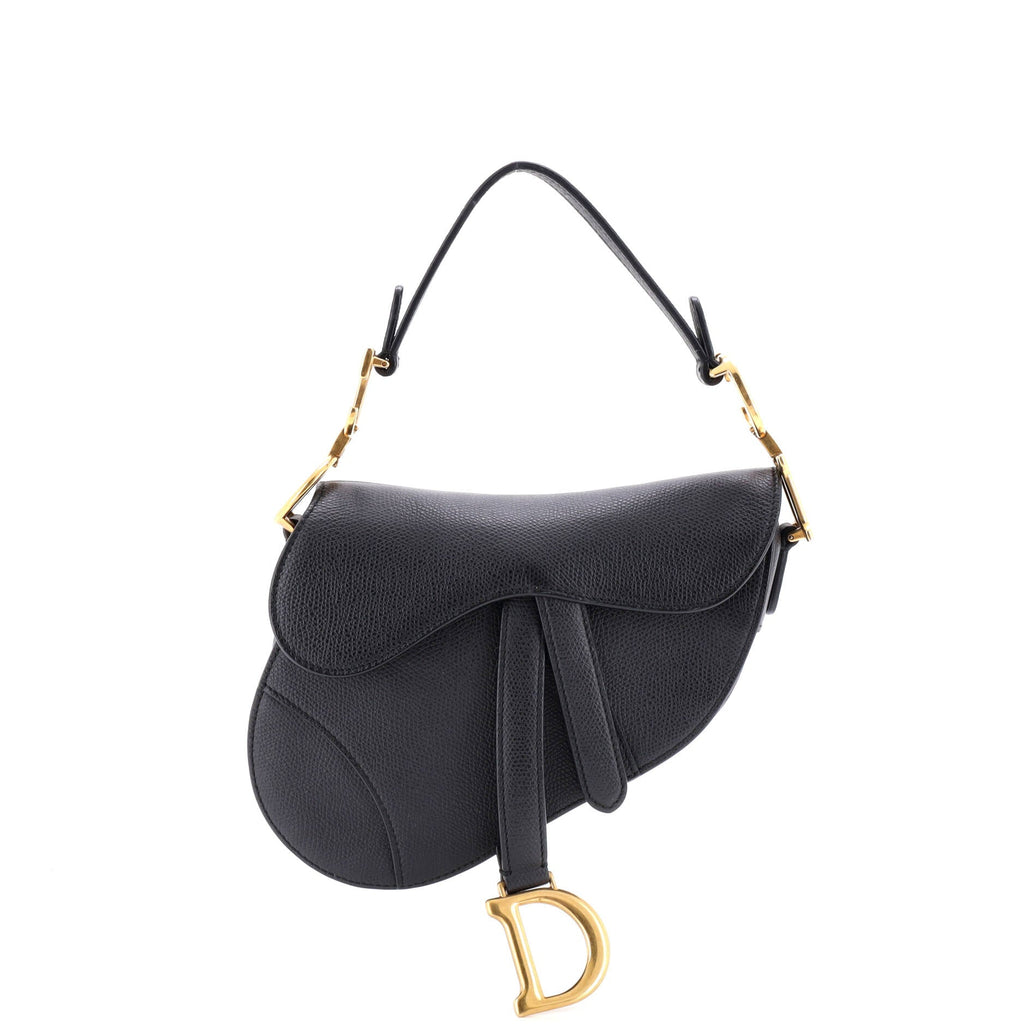 Saddle Handbag Leather Mini