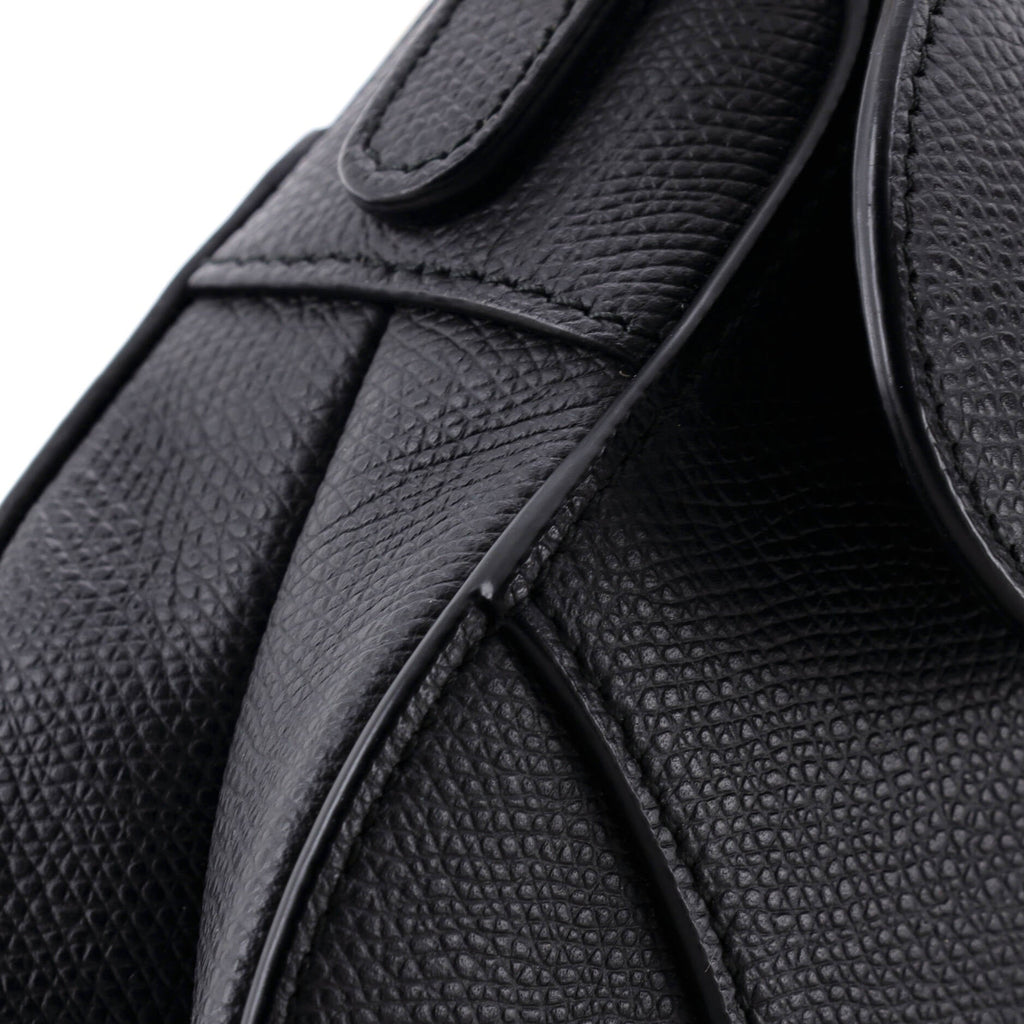 Saddle Handbag Leather Mini