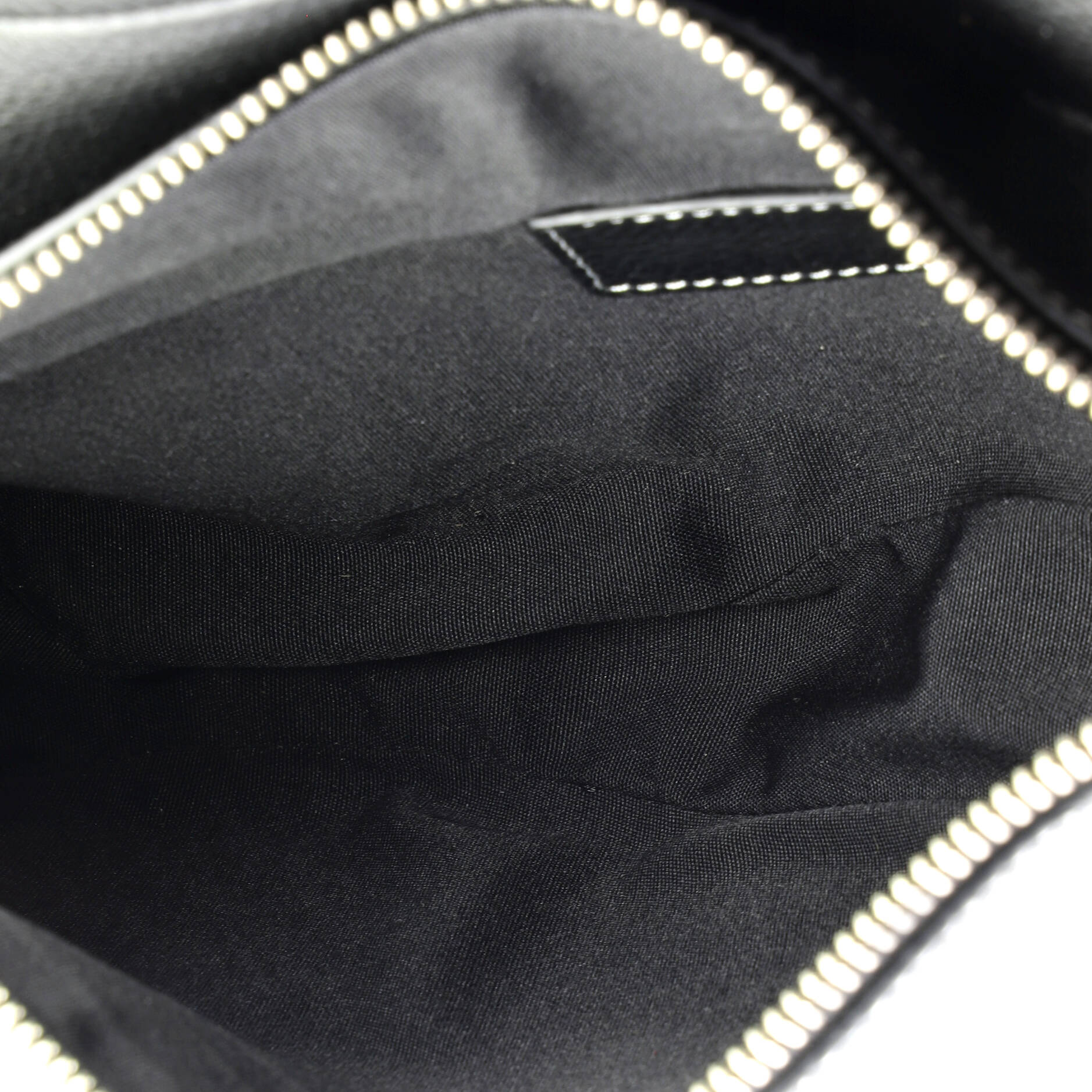 KAWS Saddle Crossbody Bag Leather with Applique