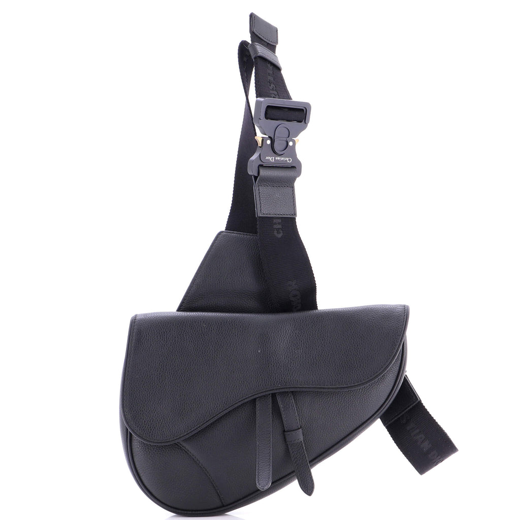 Saddle Crossbody Bag Leather Mini