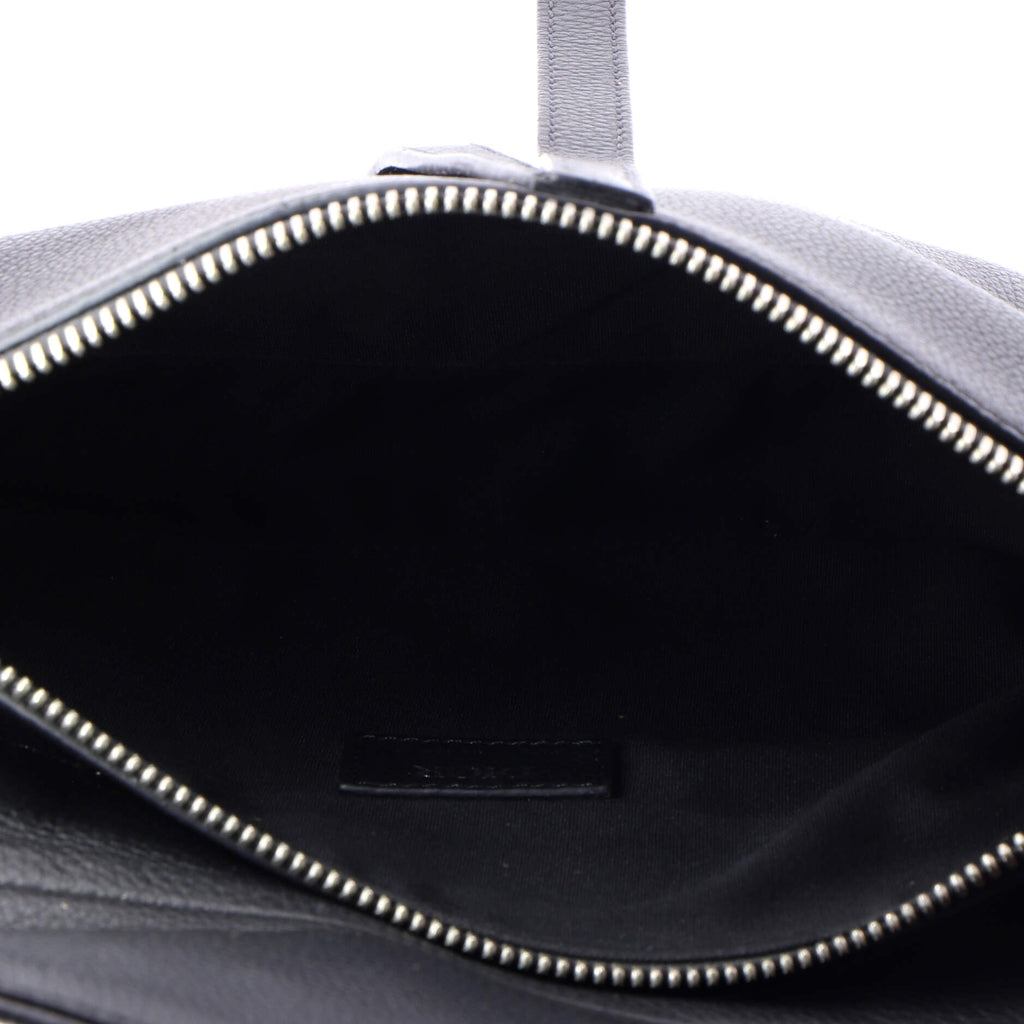 Saddle Crossbody Bag Leather Mini