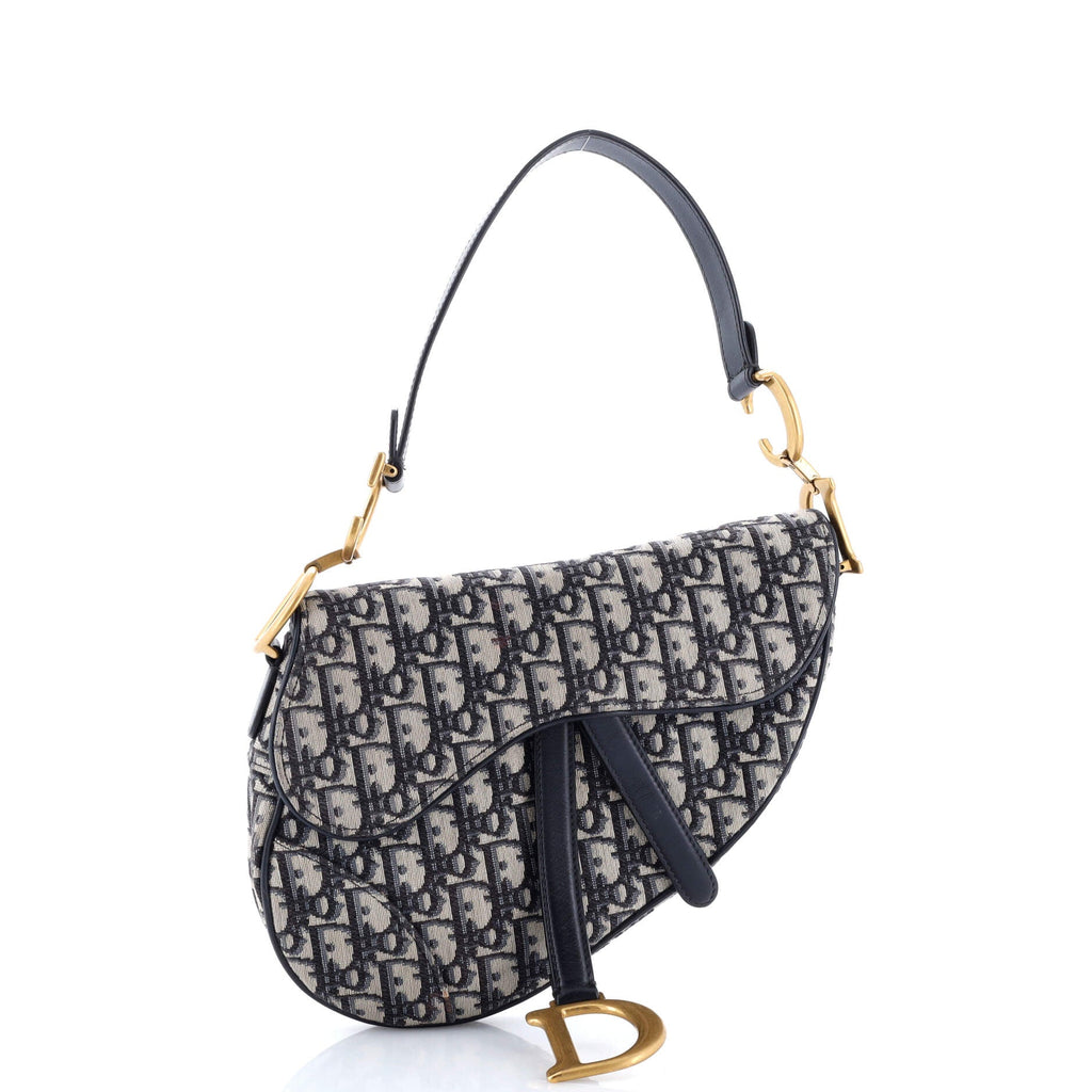 Saddle Handbag Oblique Canvas Medium