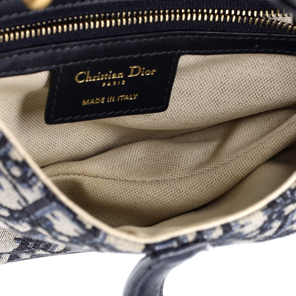 Saddle Handbag Oblique Canvas Medium