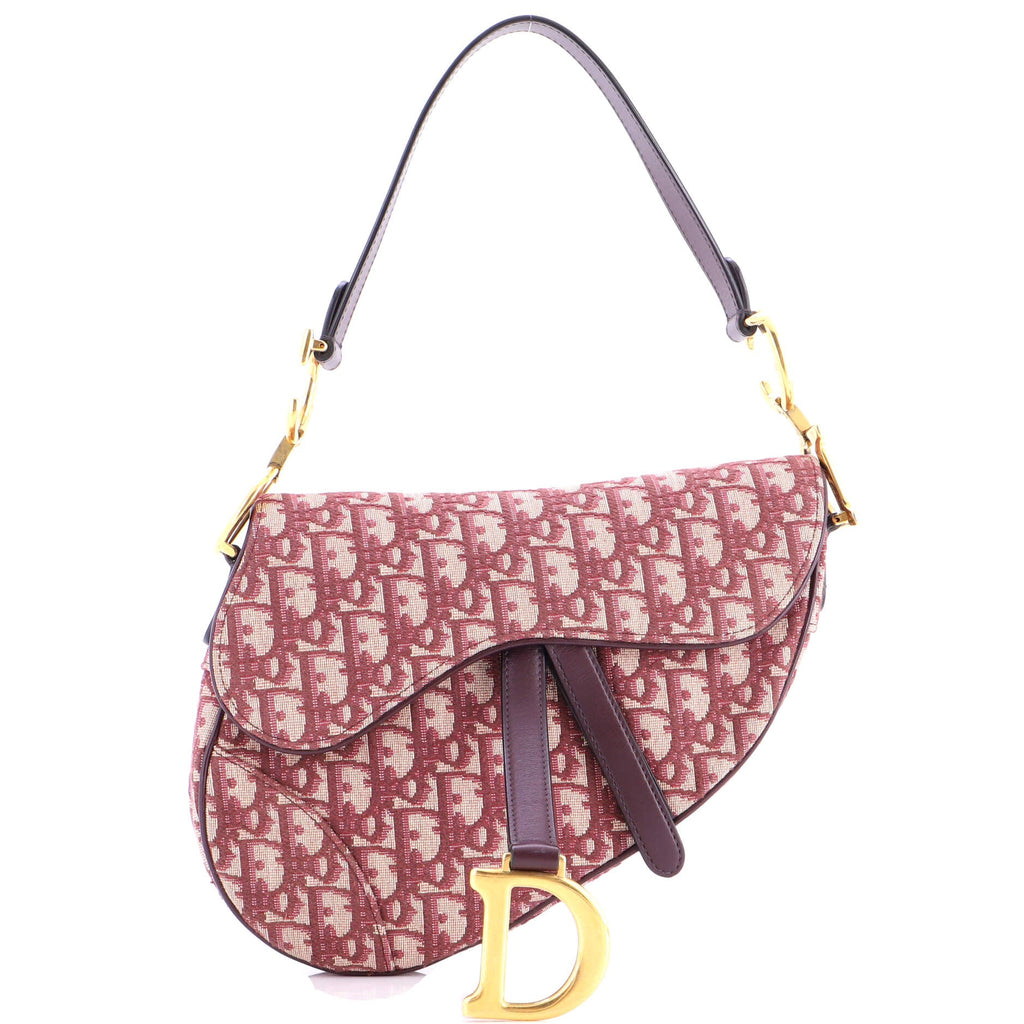 Saddle Handbag Oblique Canvas Medium