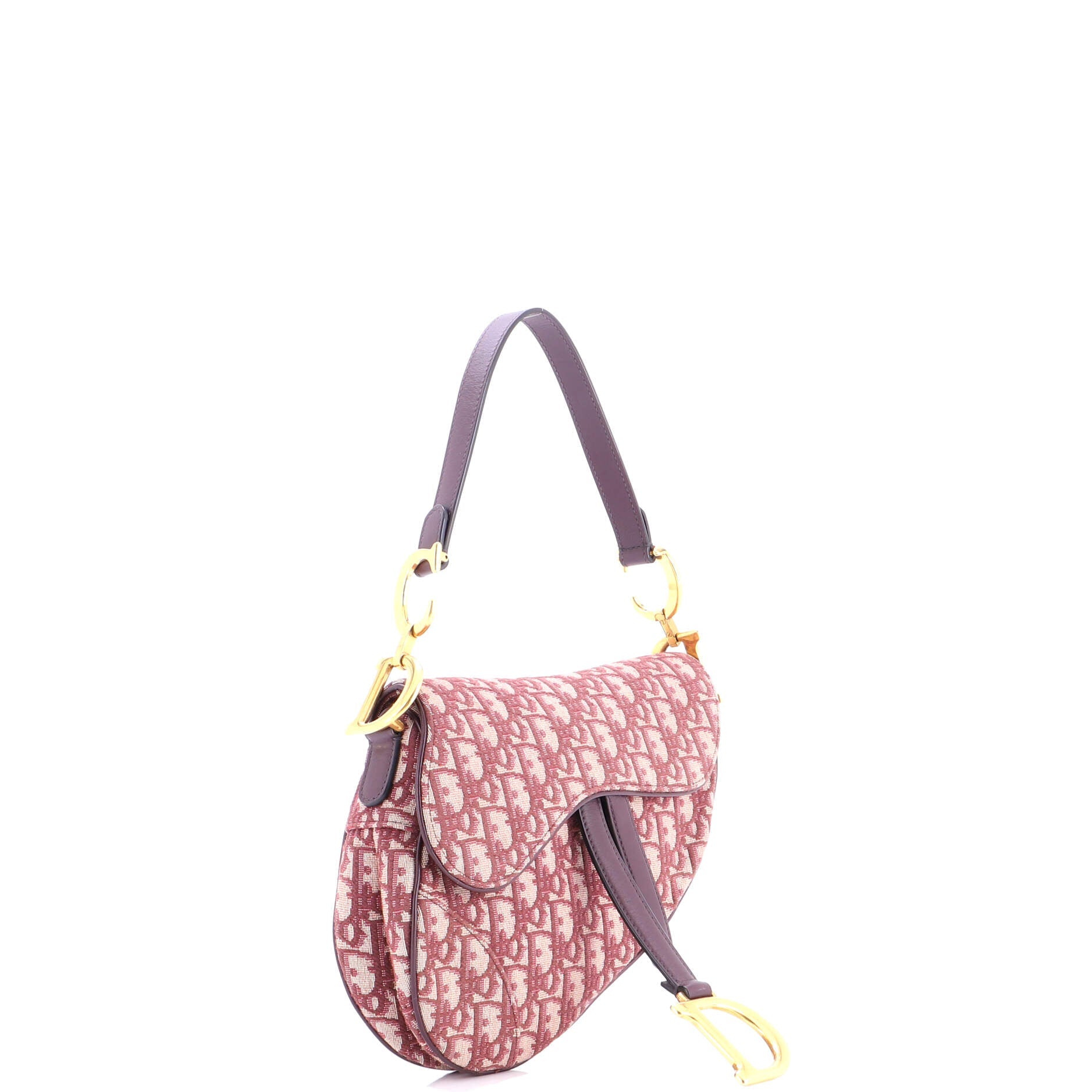 Saddle Handbag Oblique Canvas Medium