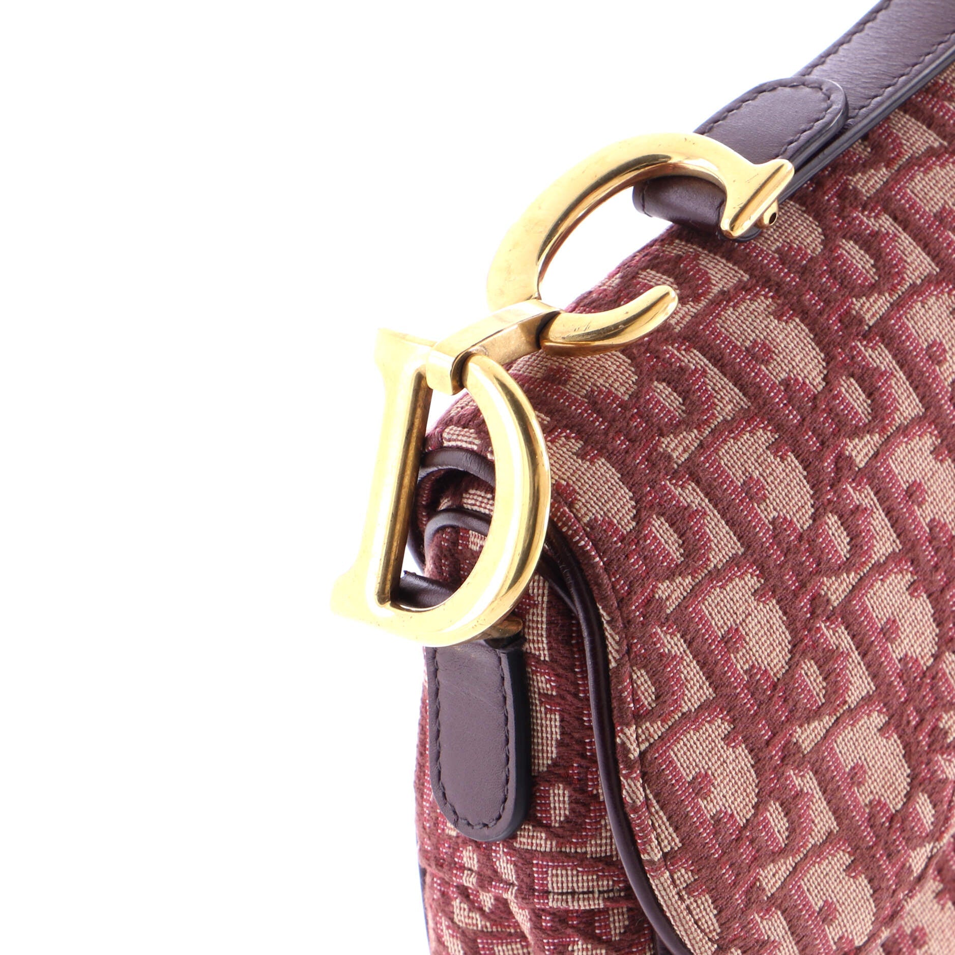 Saddle Handbag Oblique Canvas Medium