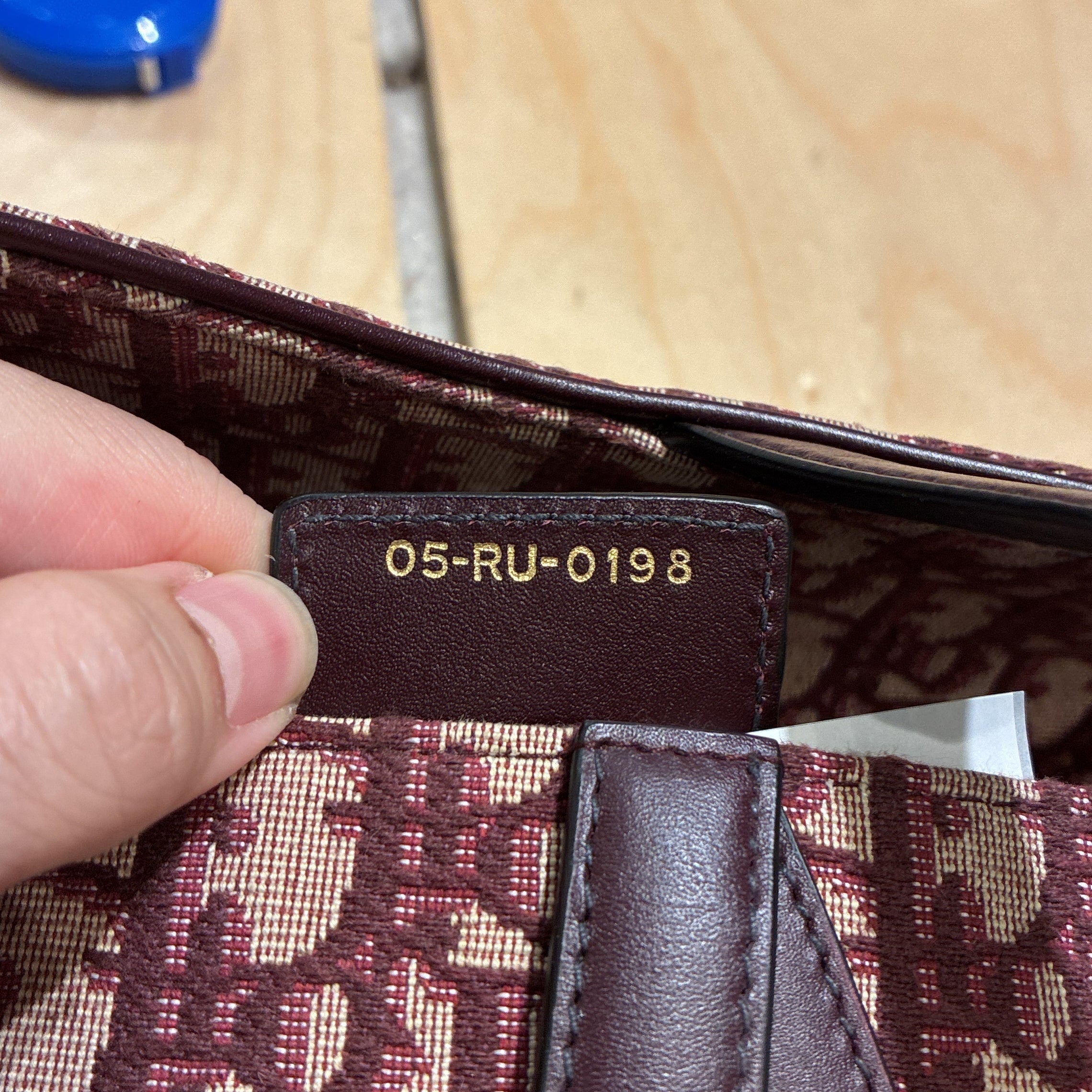 Saddle Handbag Oblique Canvas Medium