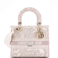 Toile de Jouy Lady D-Lite Bag Embroidered Canvas