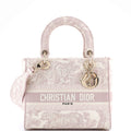 Toile de Jouy Lady D-Lite Bag Embroidered Canvas