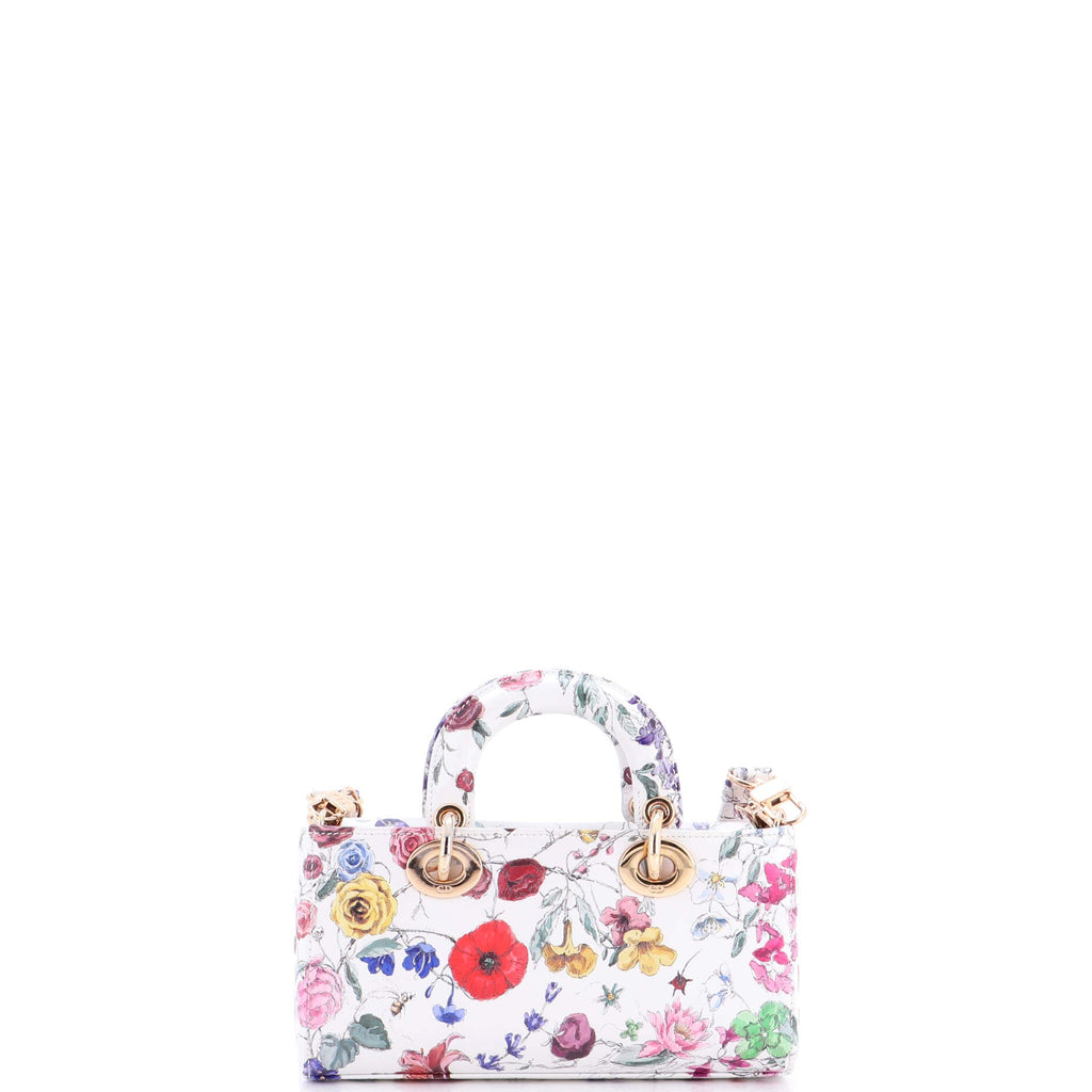Lady D-Joy Bag Printed Leather Small