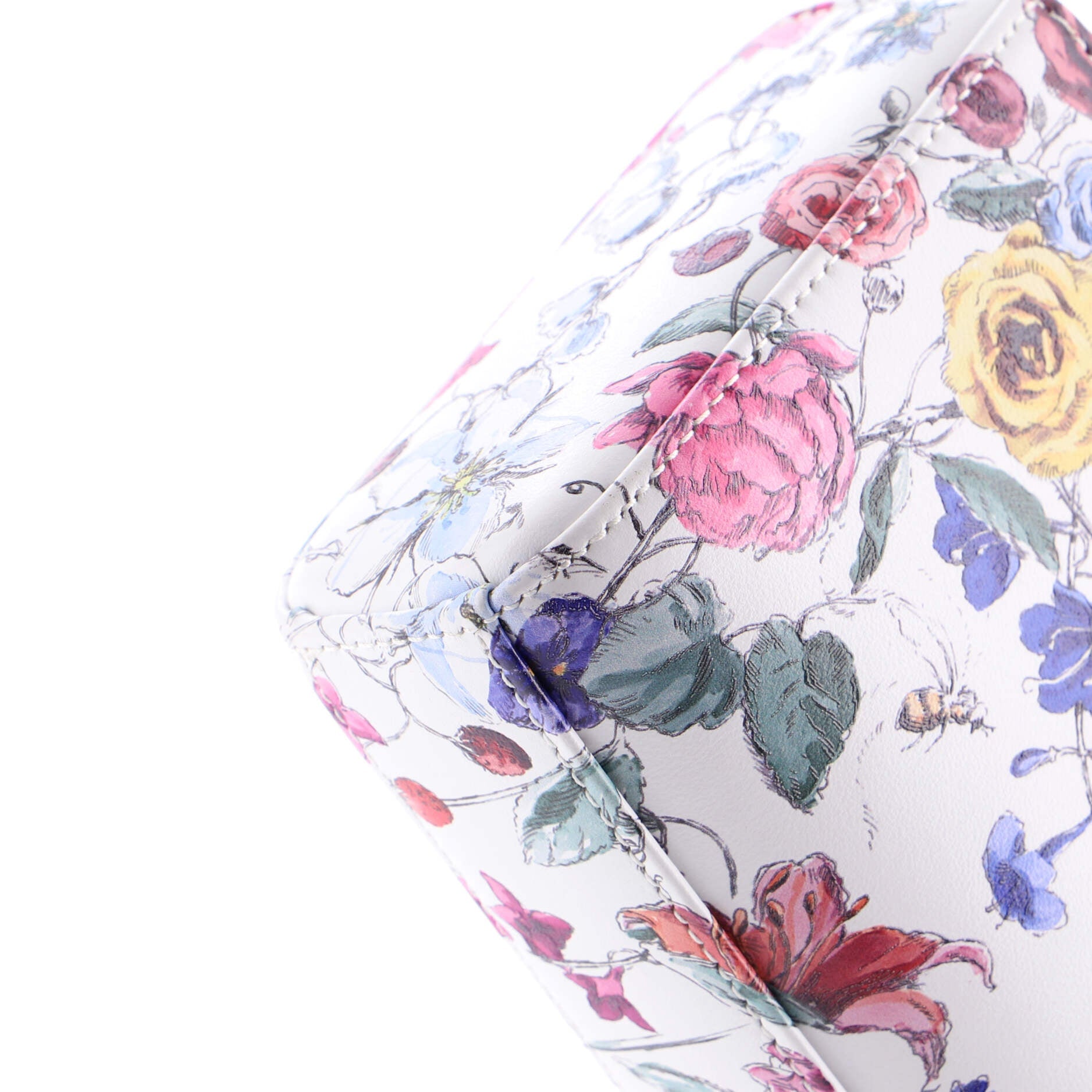 Lady D-Joy Bag Printed Leather Small