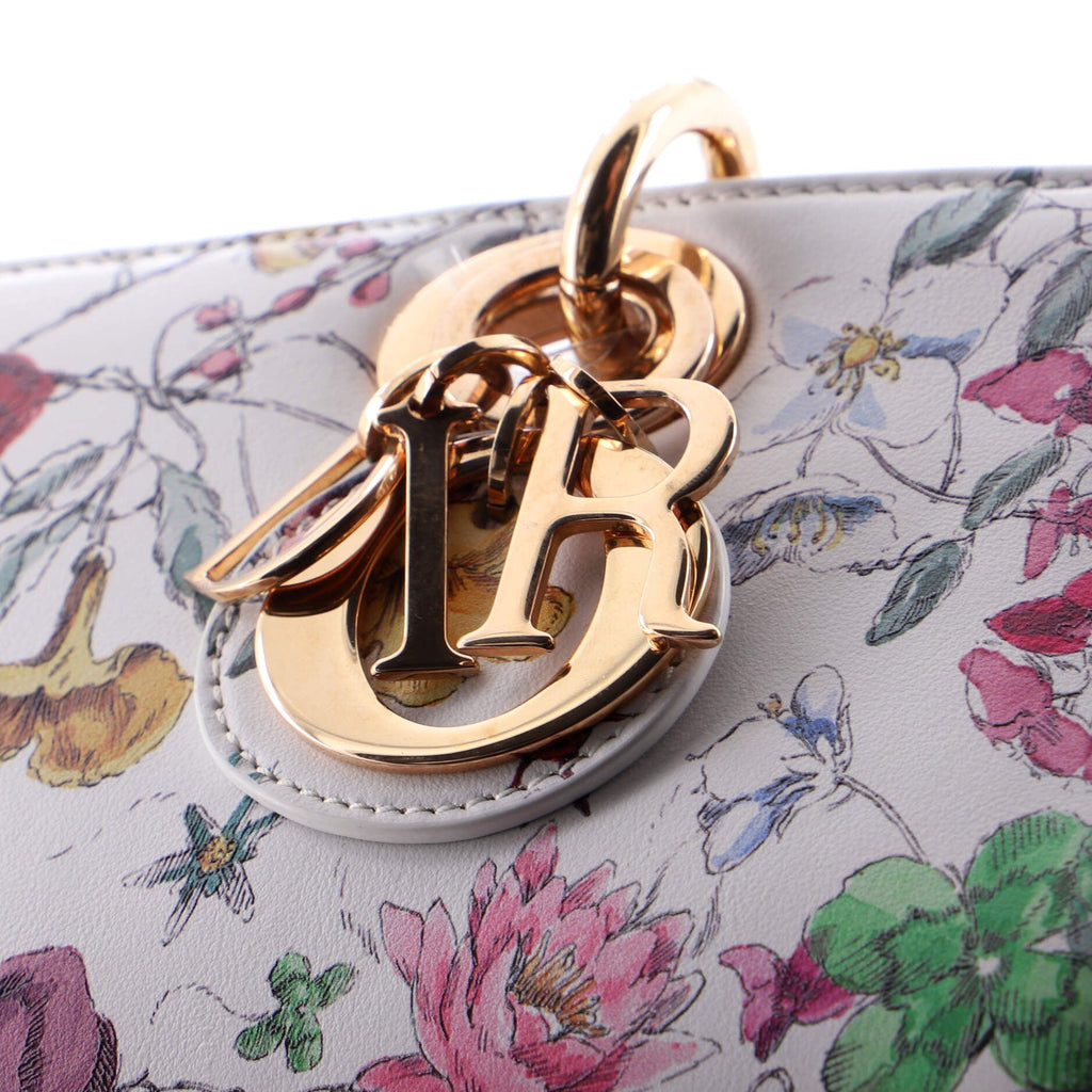 Lady D-Joy Bag Printed Leather Small