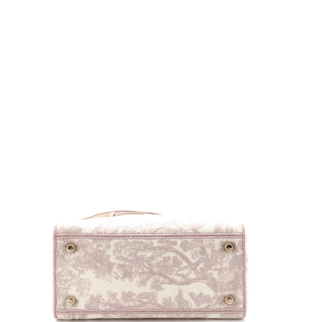 Toile de Jouy Lady D-Lite Bag Embroidered Canvas