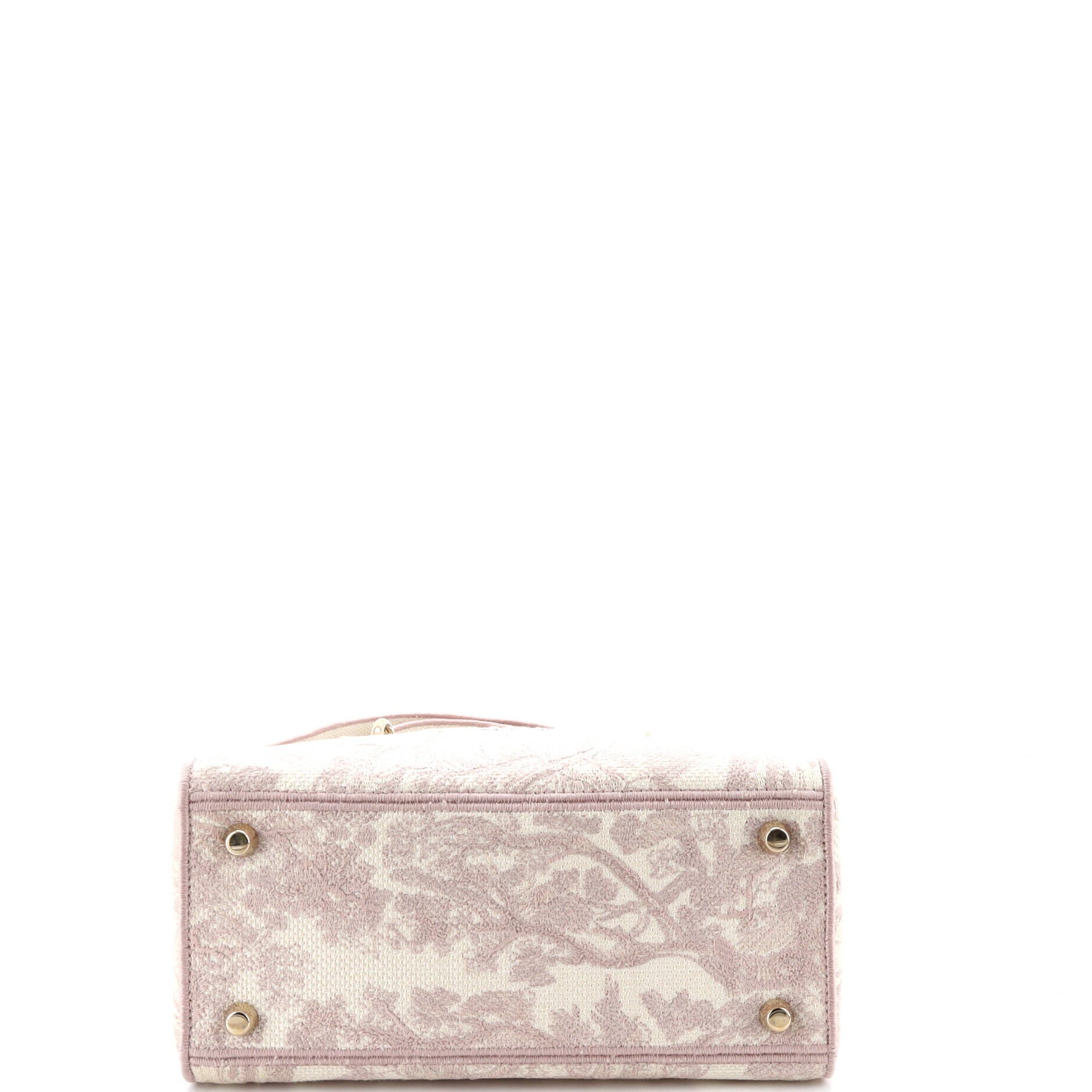 Toile de Jouy Lady D-Lite Bag Embroidered Canvas