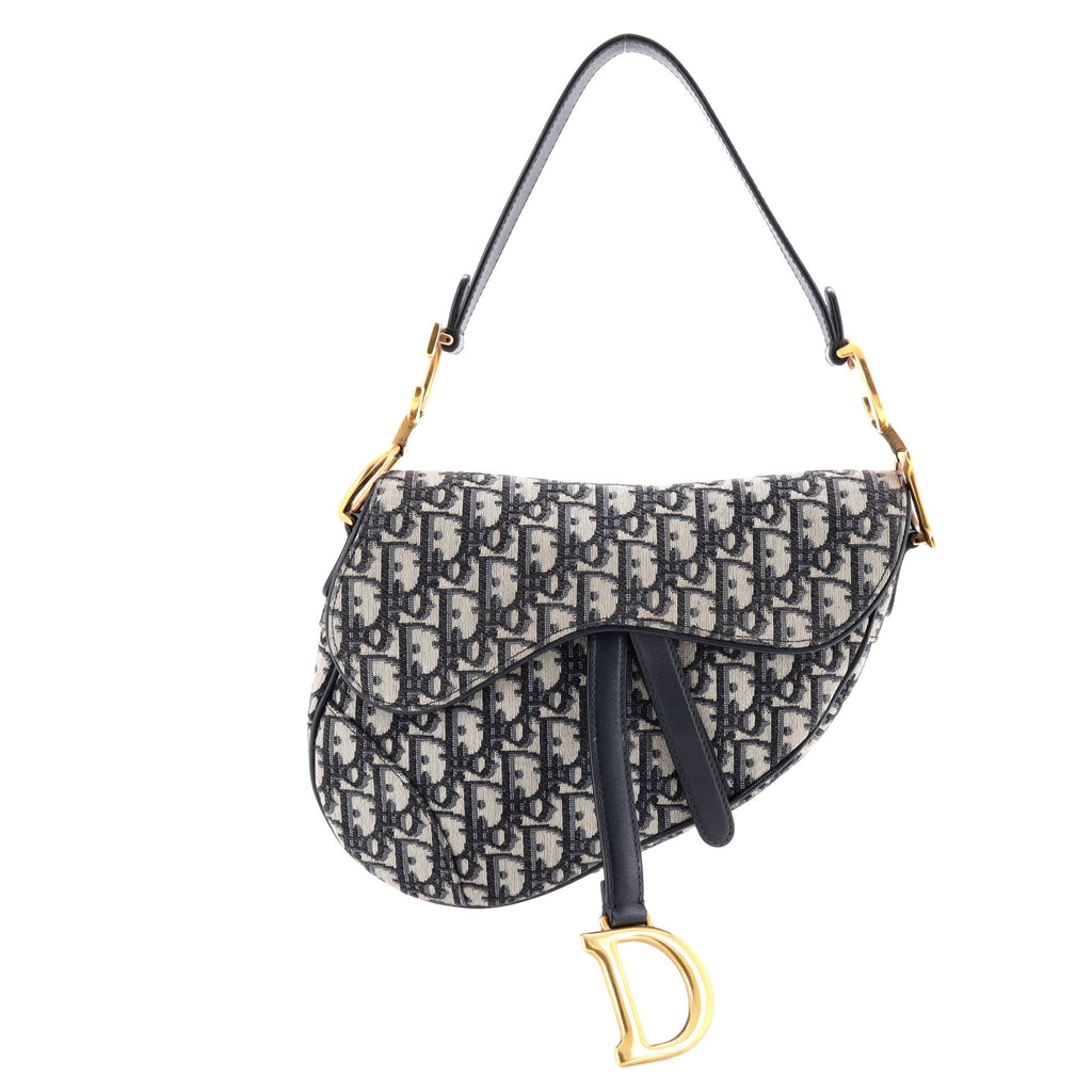 Saddle Handbag Oblique Canvas Medium
