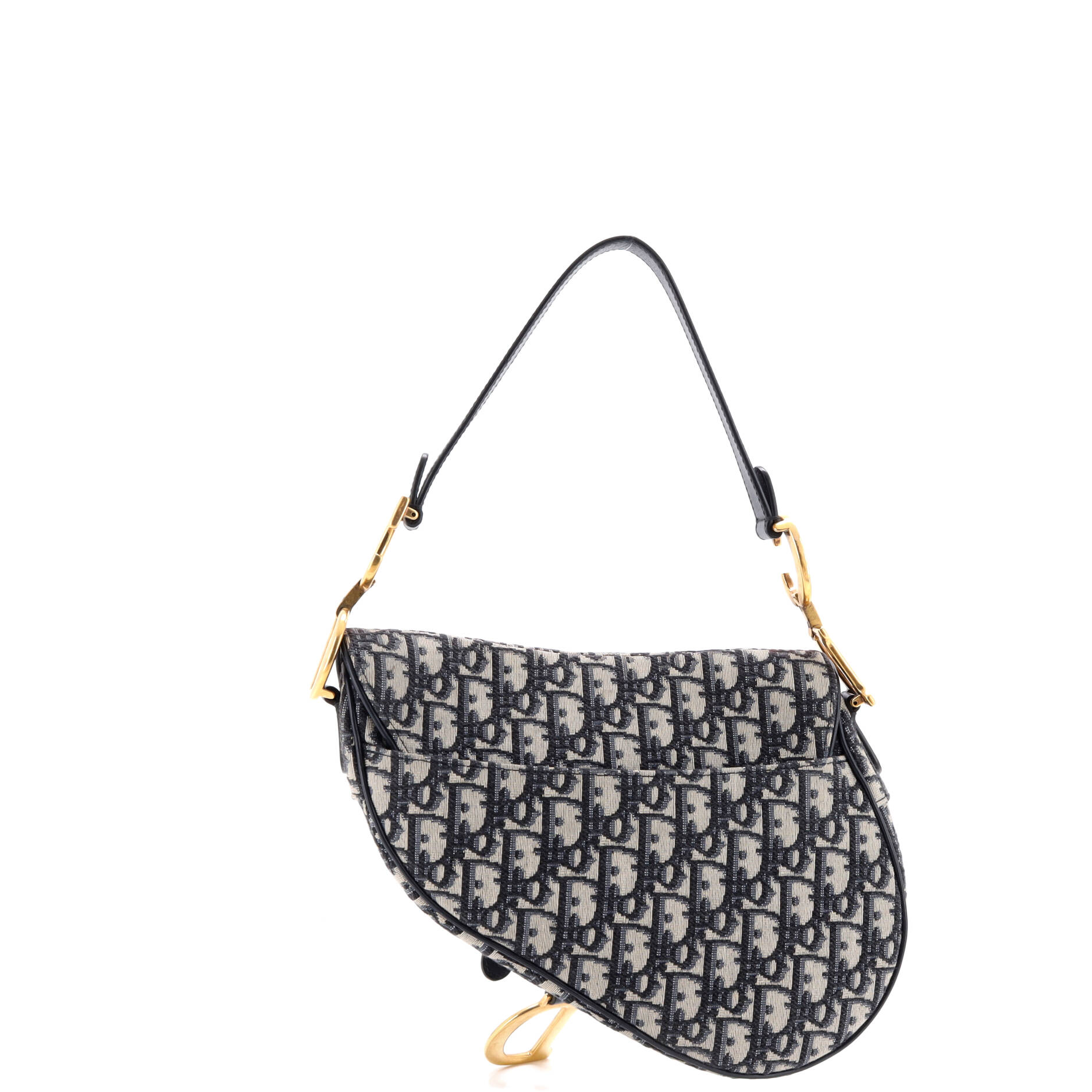 Saddle Handbag Oblique Canvas Medium