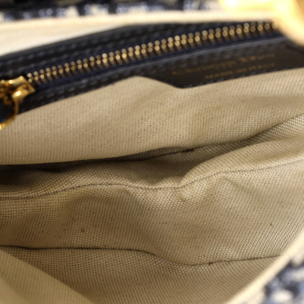 Saddle Handbag Oblique Canvas Medium