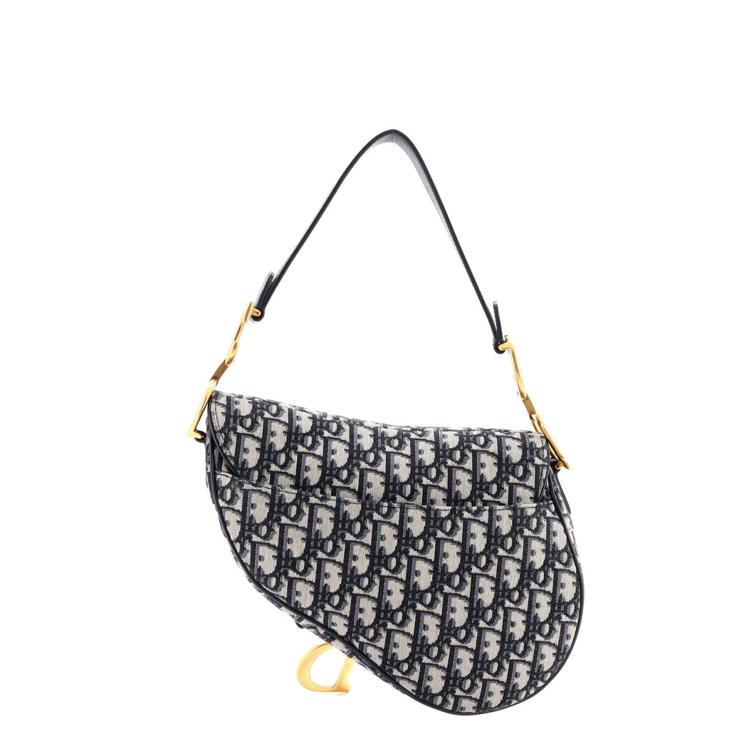 Saddle Handbag Oblique Canvas Medium
