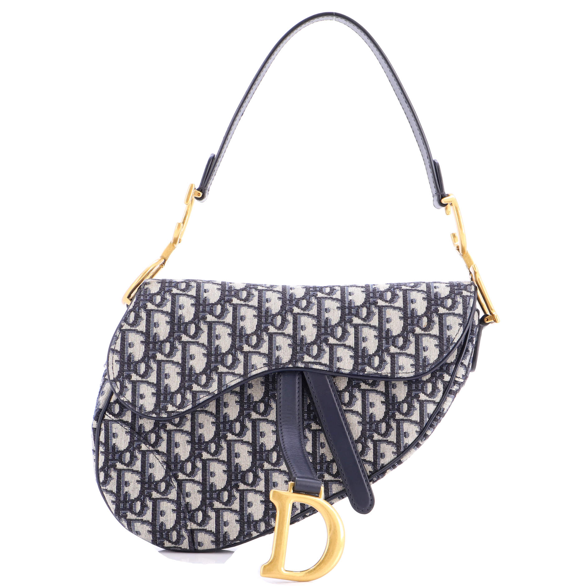 Saddle Handbag Oblique Canvas Medium