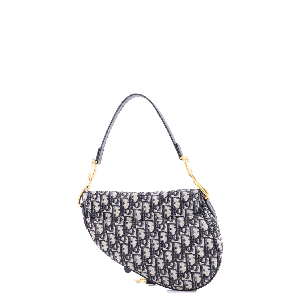 Saddle Handbag Oblique Canvas Medium