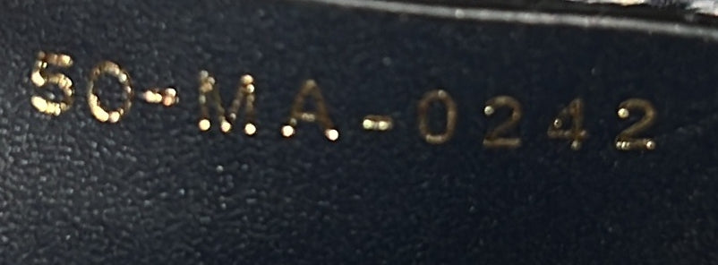 Saddle Handbag Logo Embroidered Oblique Canvas Medium