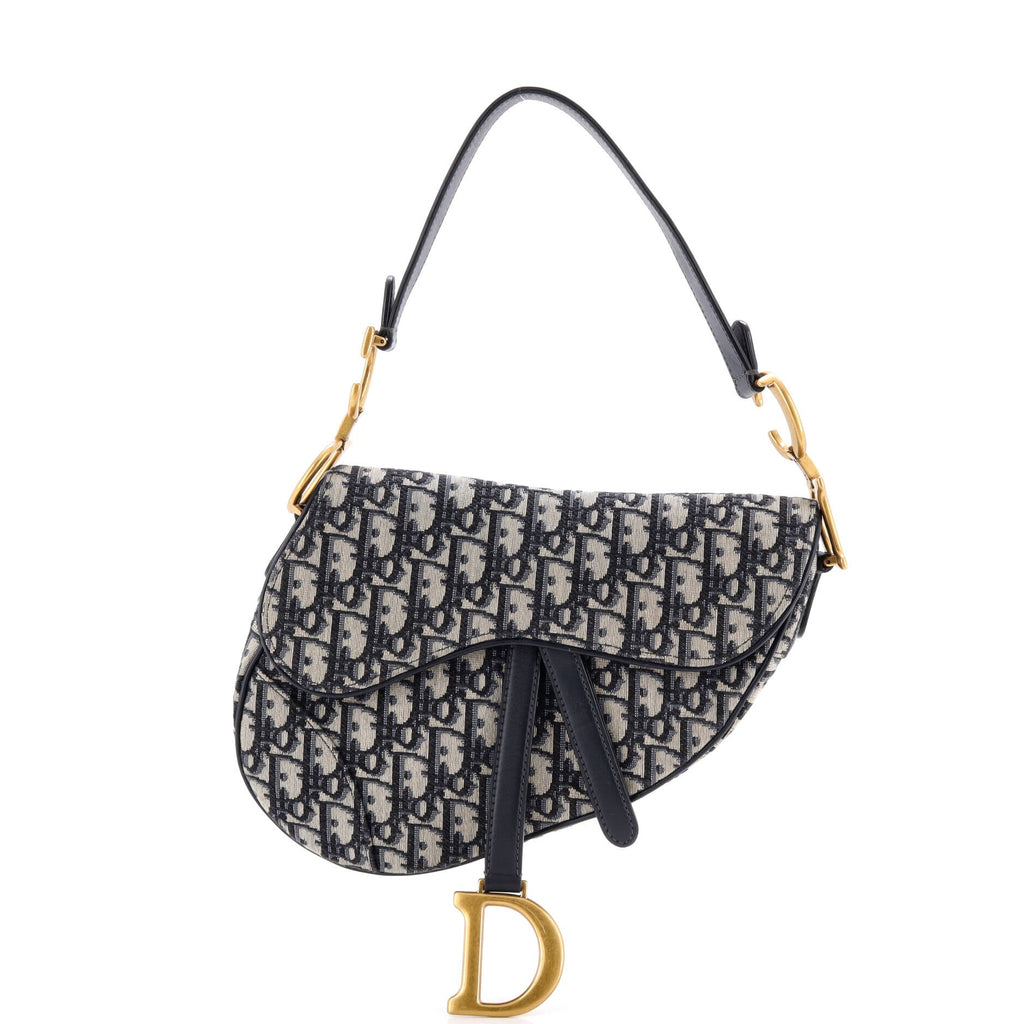 Saddle Handbag Oblique Canvas Medium