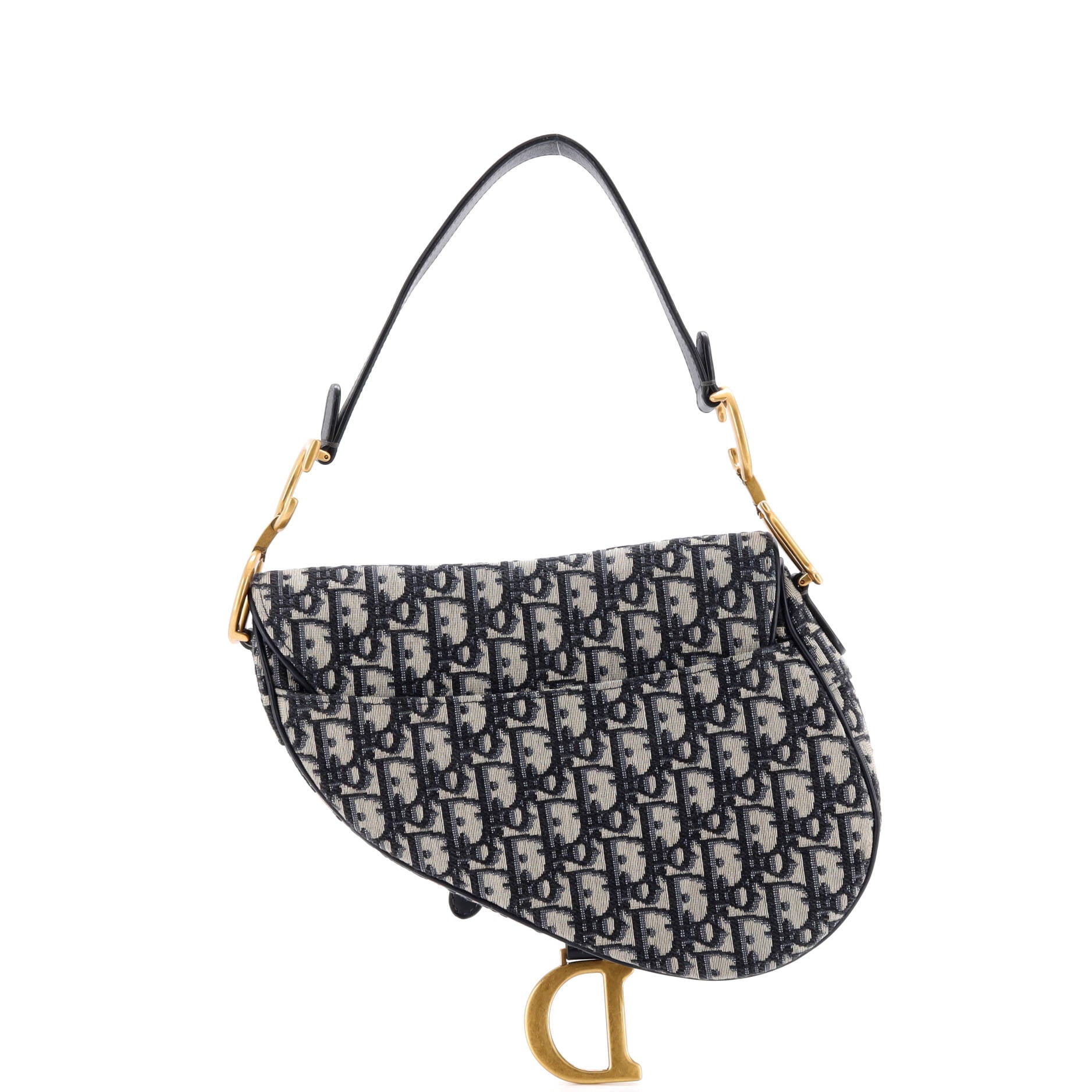 Saddle Handbag Oblique Canvas Medium