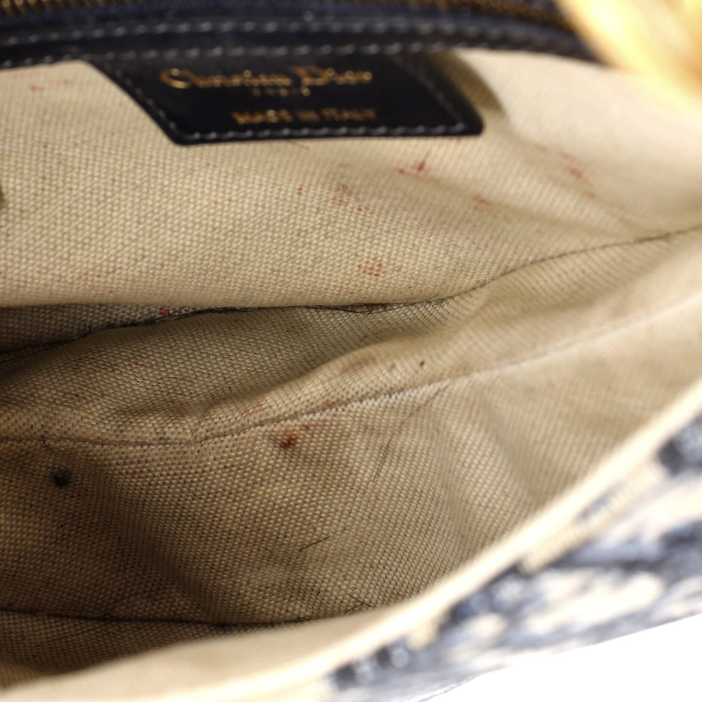 Saddle Handbag Oblique Canvas Medium