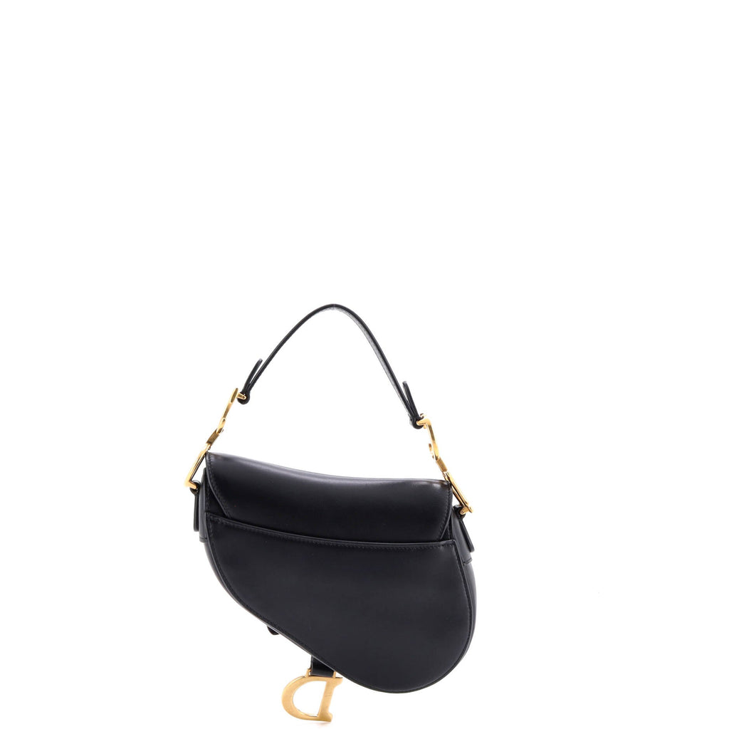 Saddle Handbag Leather Mini