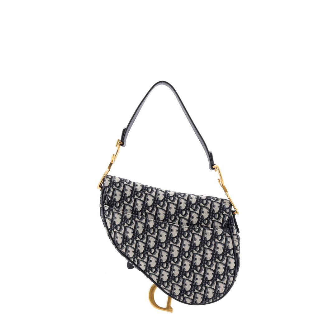 Saddle Handbag Oblique Canvas Medium
