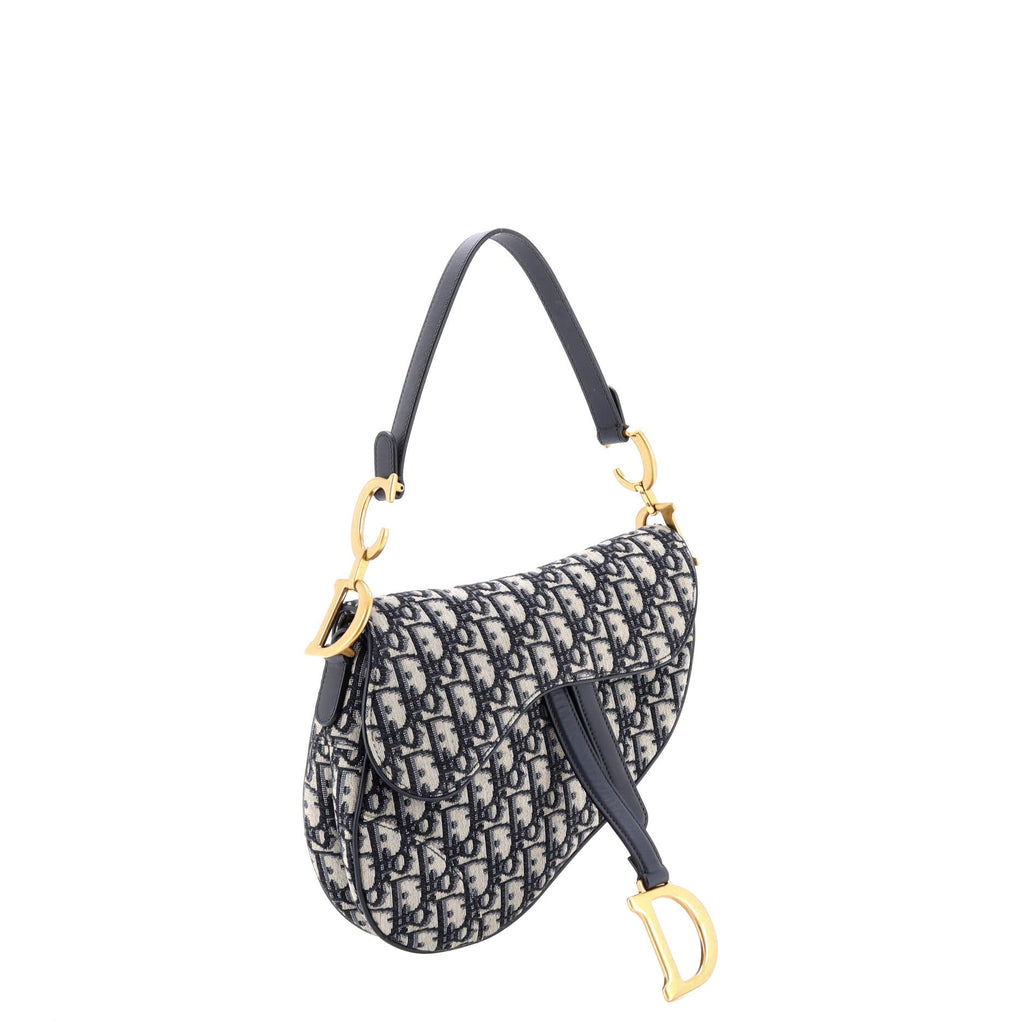 Saddle Handbag Oblique Canvas Medium