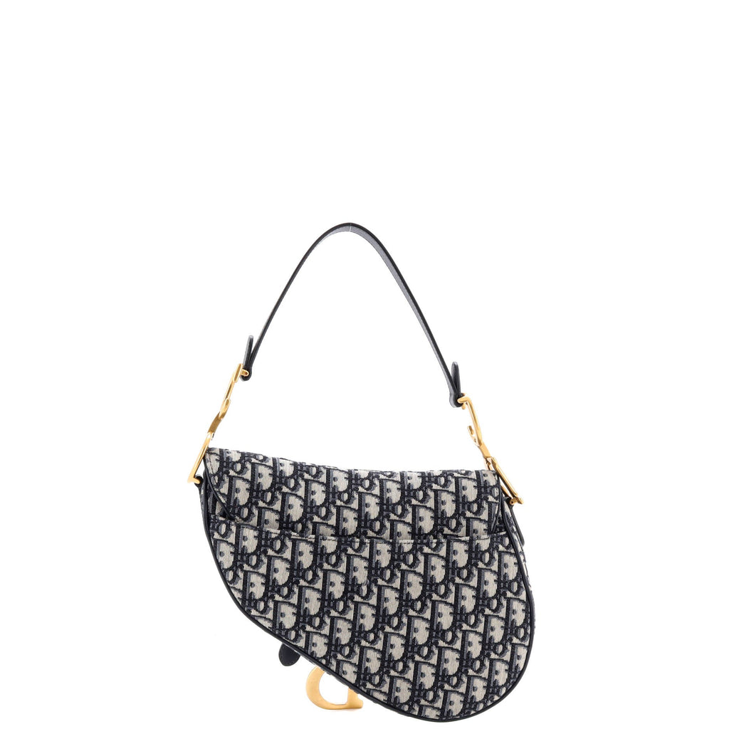 Saddle Handbag Oblique Canvas Medium