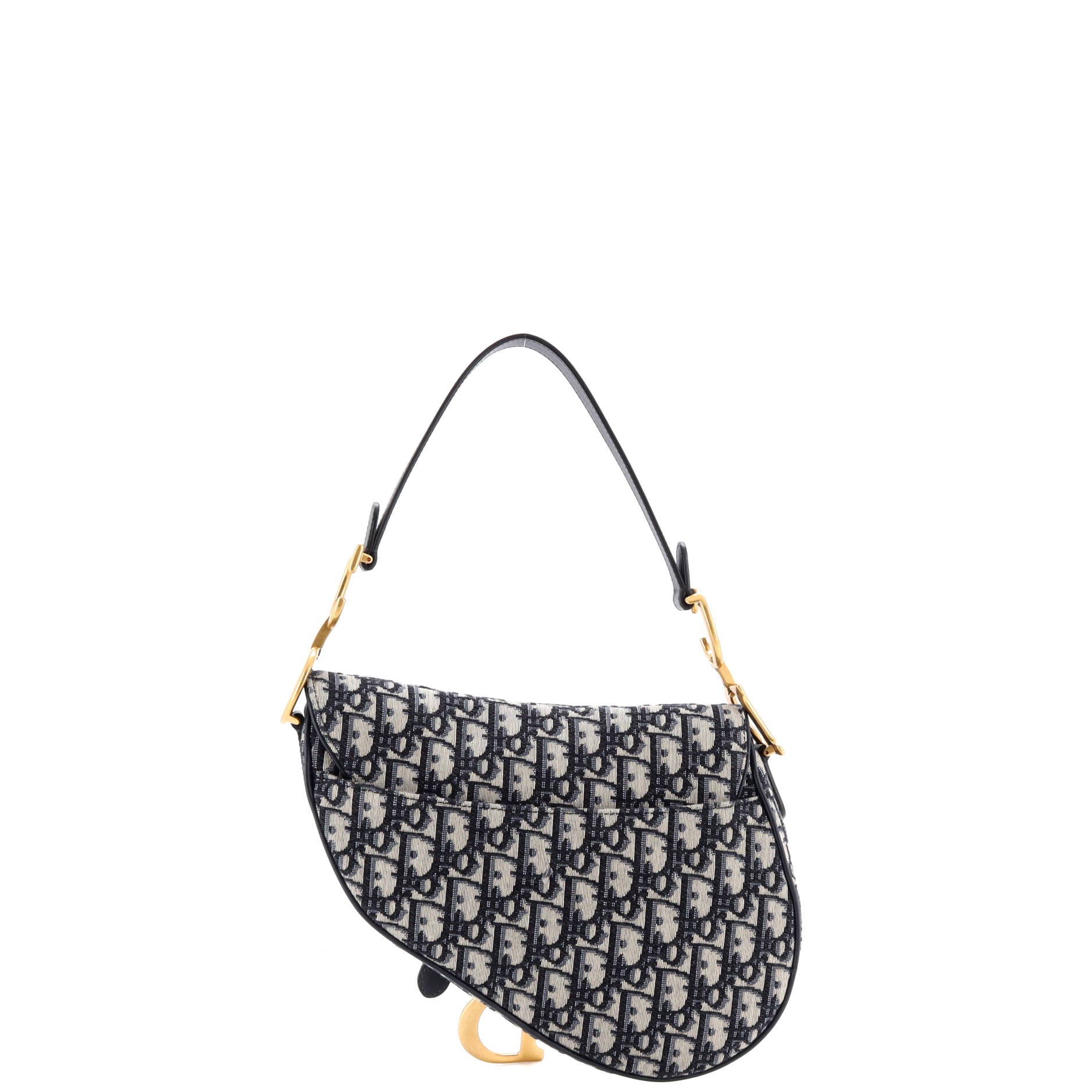 Saddle Handbag Oblique Canvas Medium