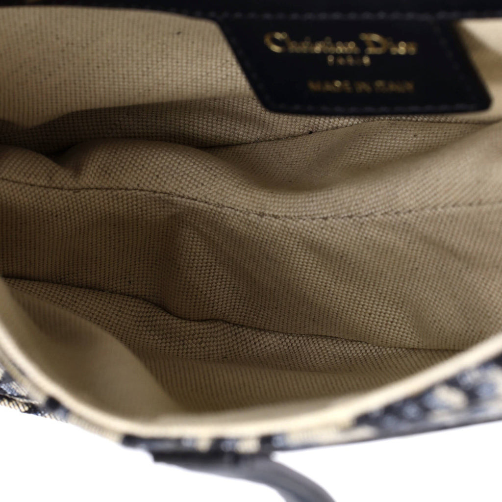 Saddle Handbag Oblique Canvas Medium