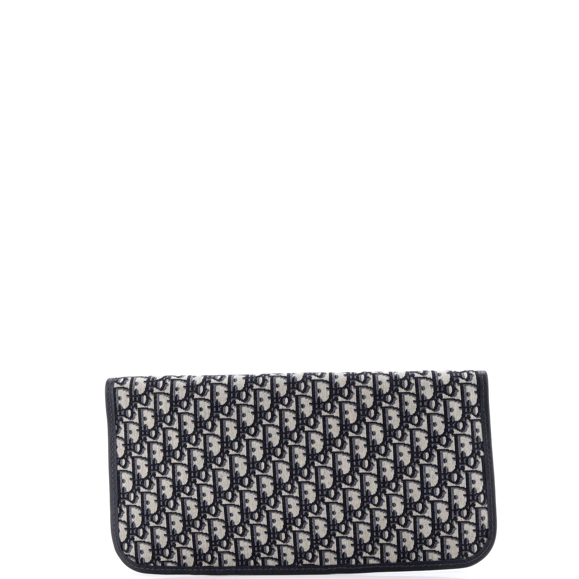 Fold Over Clutch Oblique Canvas