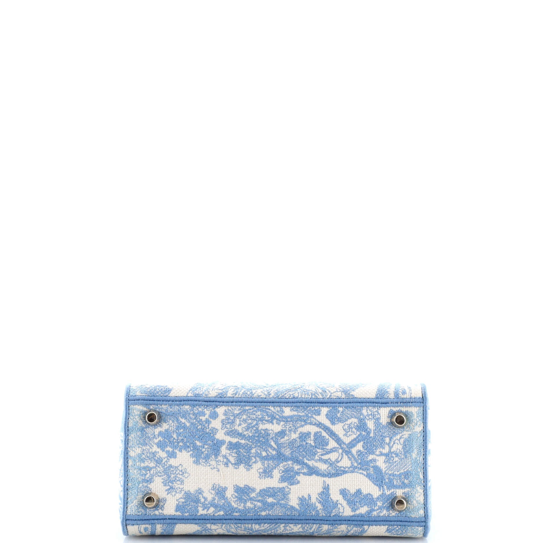 Toile de Jouy Lady D-Lite Bag Embroidered Canvas