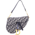 Saddle Handbag Oblique Canvas Medium