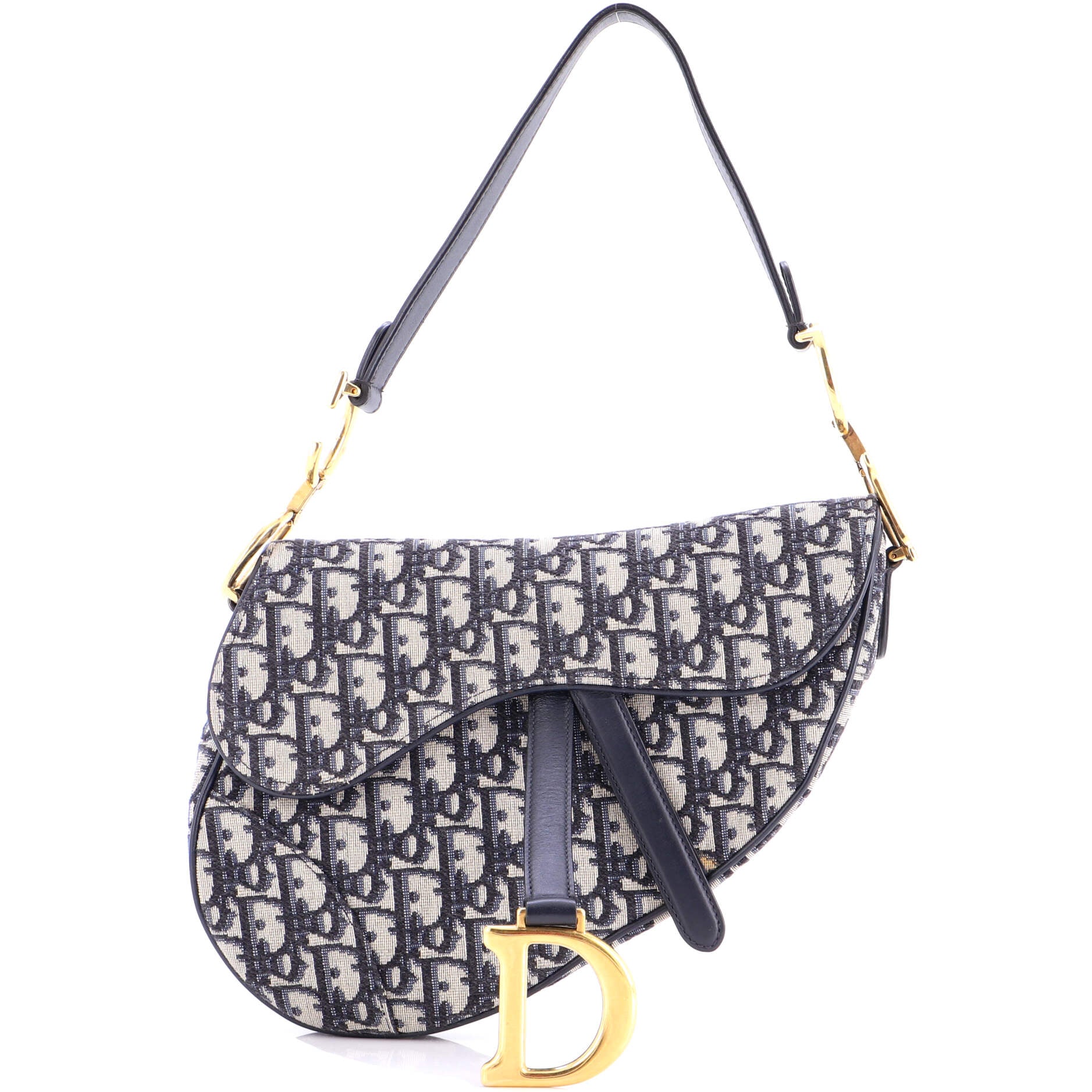 Saddle Handbag Oblique Canvas Medium