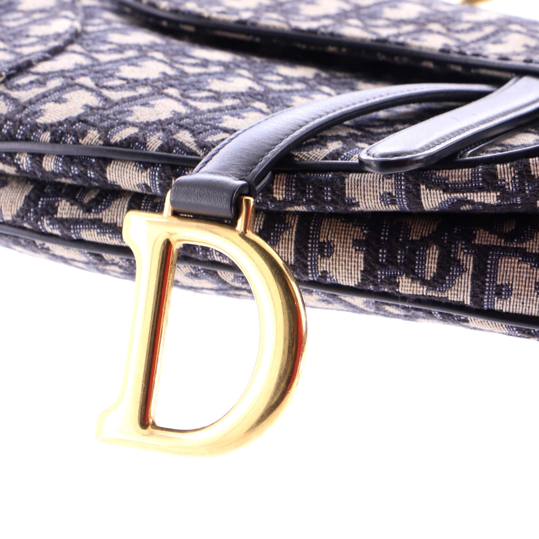 Saddle Handbag Oblique Canvas Medium