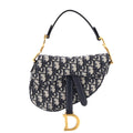 Saddle Handbag Oblique Canvas Mini