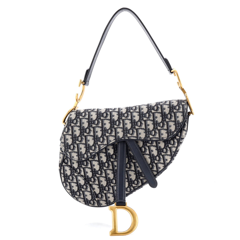 Saddle Handbag Oblique Canvas Medium