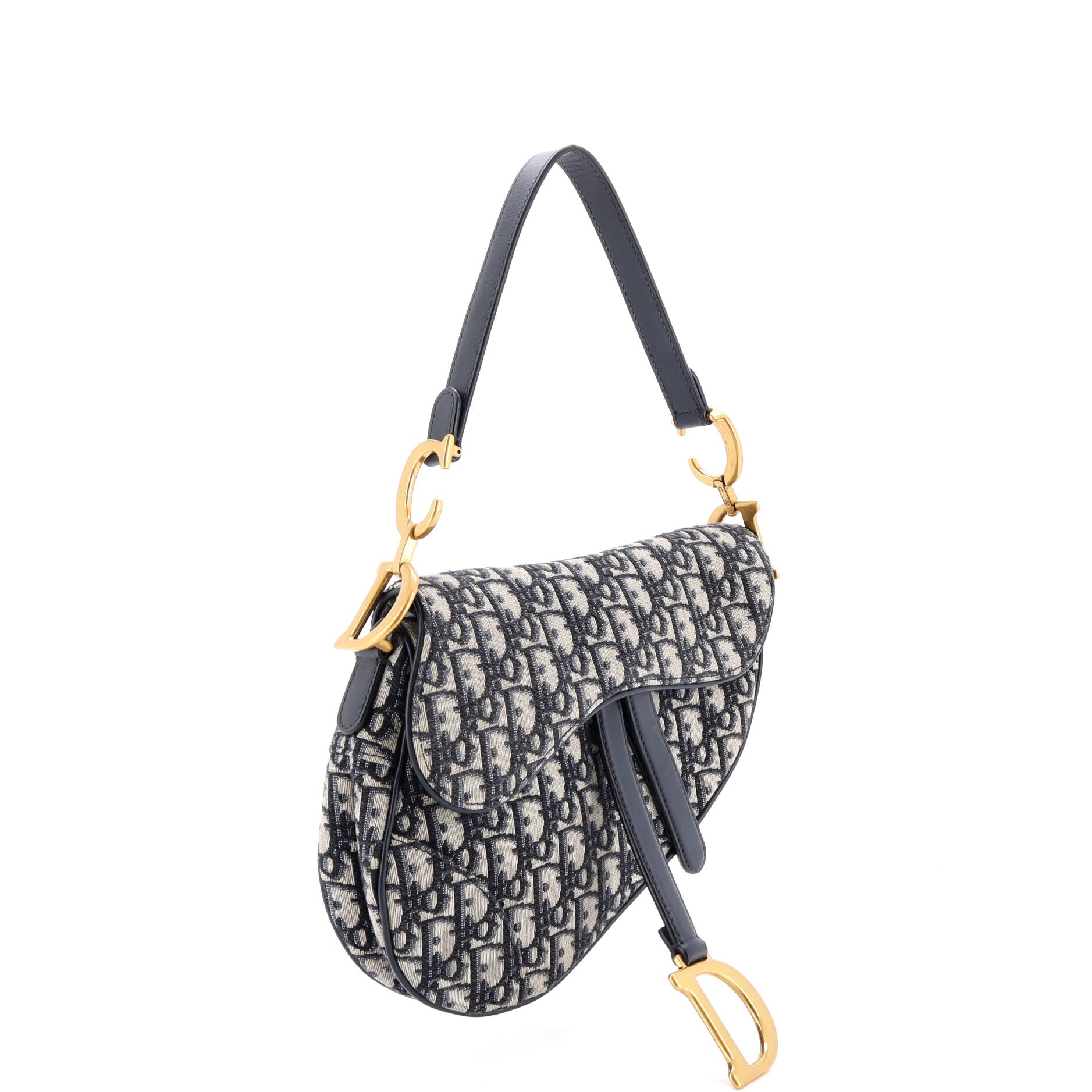 Saddle Handbag Oblique Canvas Medium