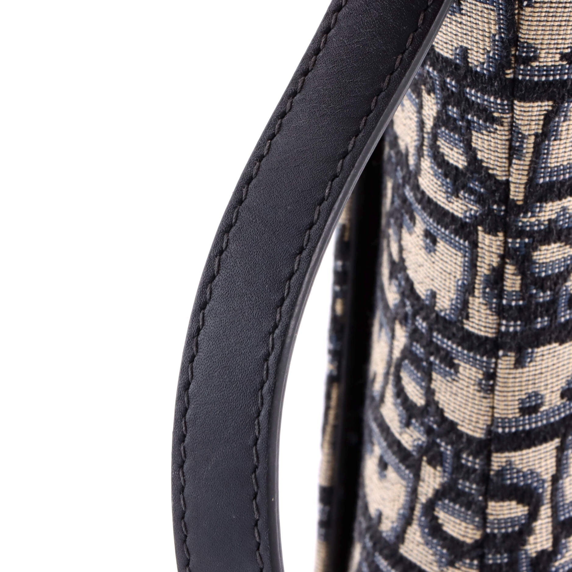 Saddle Handbag Oblique Canvas Mini