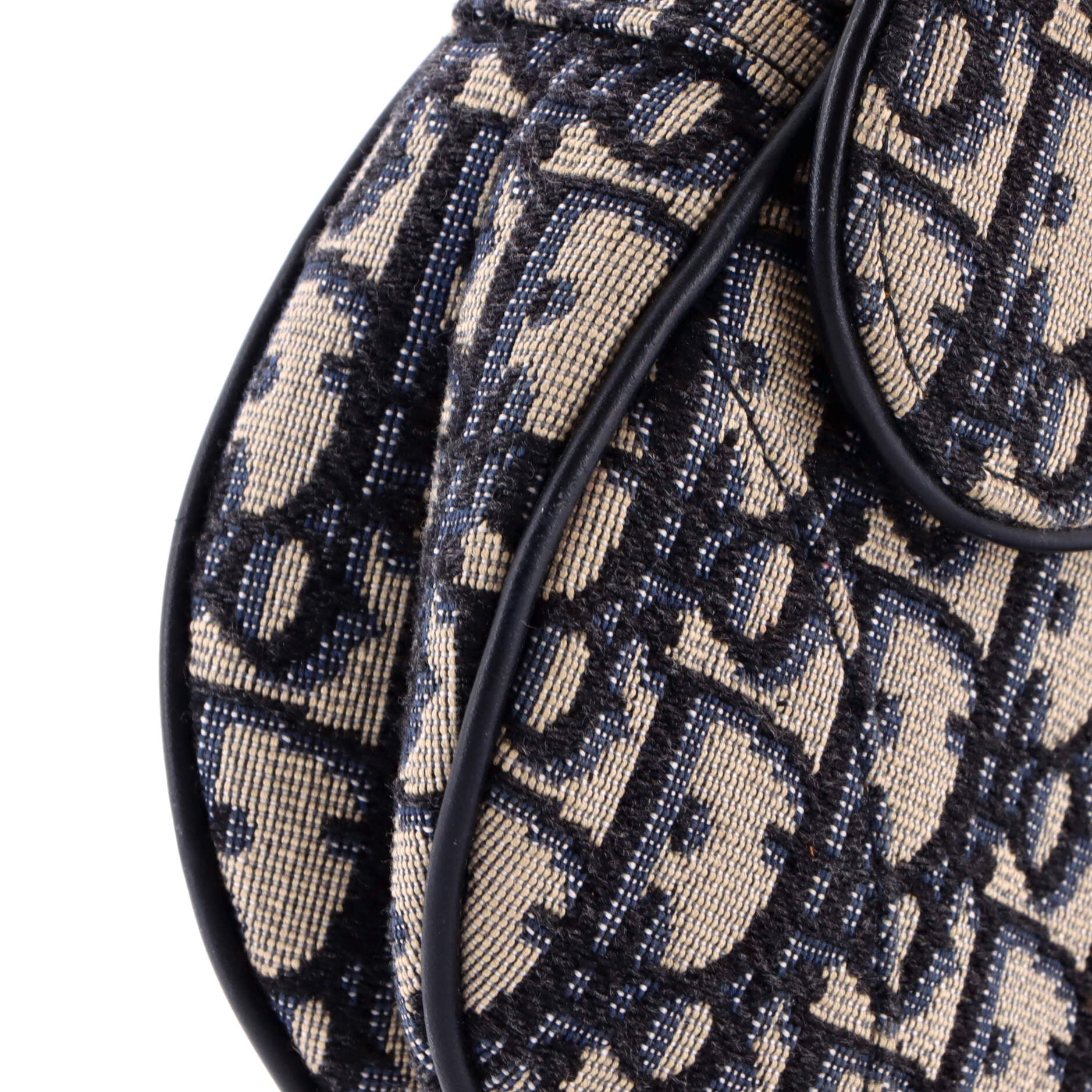Saddle Handbag Oblique Canvas Mini