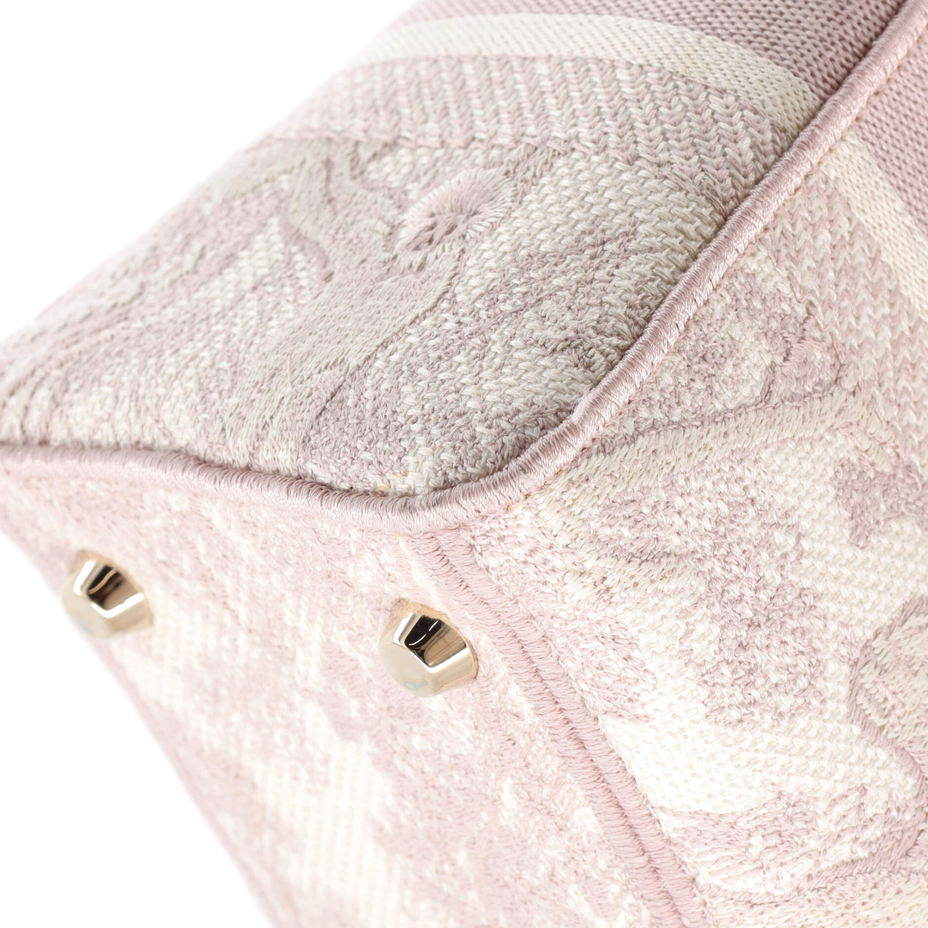 Toile de Jouy Lady D-Lite Bag Embroidered Canvas