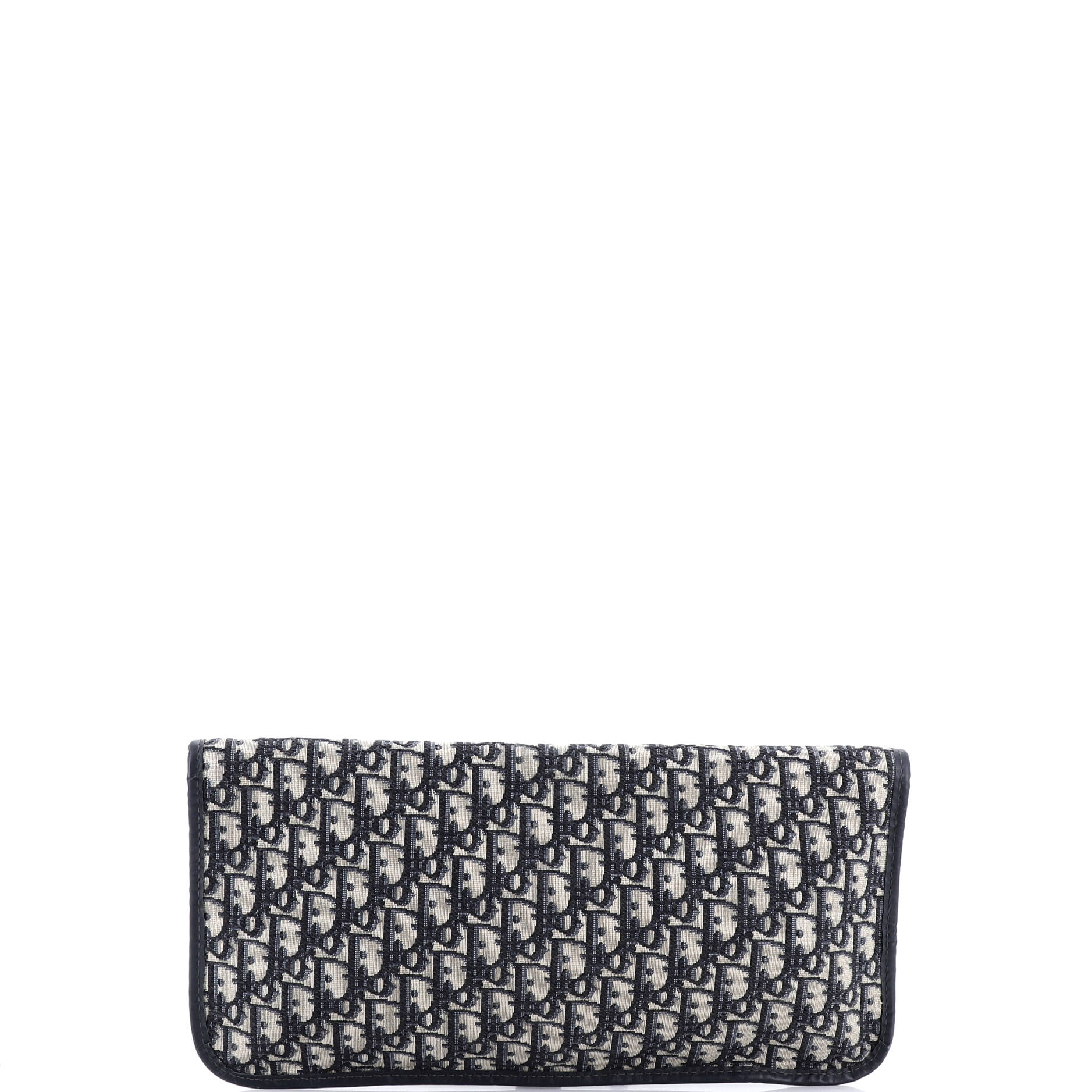 Fold Over Clutch Oblique Canvas