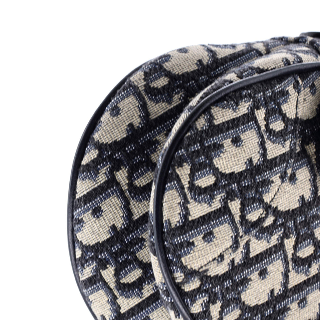 Saddle Handbag Oblique Canvas Mini