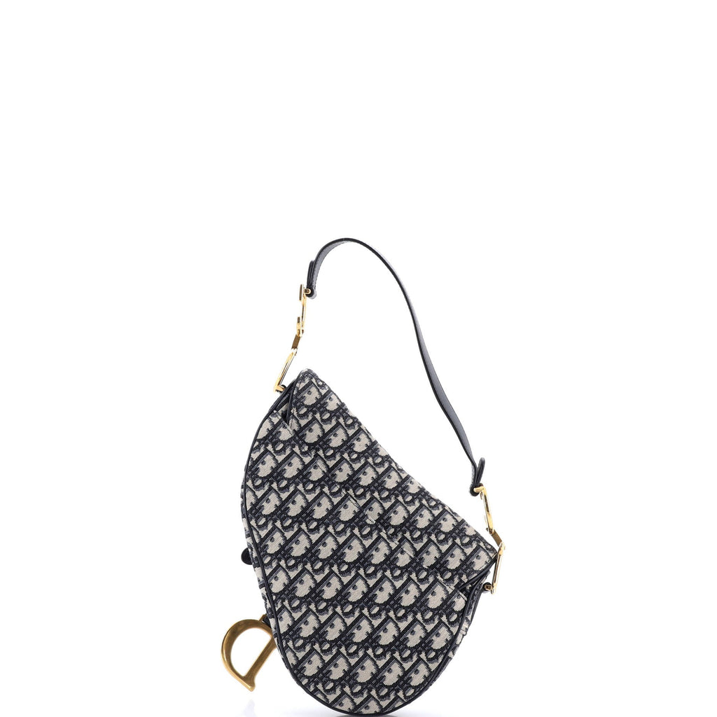 Saddle Handbag Oblique Canvas Medium